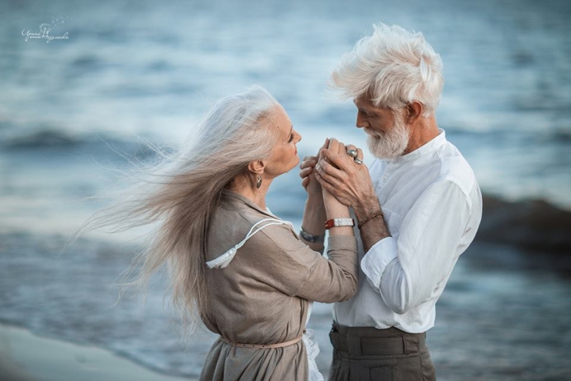 Conmovedora sesión de fotos de una pareja de ancianos de un fotógrafo ruso Conmovedora sesión de fotos de una pareja de ancianos de un fotógrafo ruso