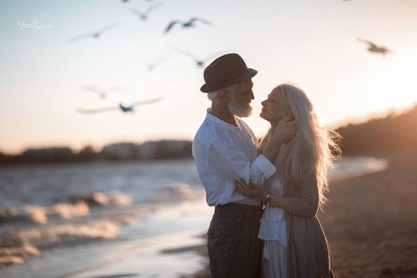 Conmovedora sesión de fotos de una pareja de ancianos de un fotógrafo ruso Conmovedora sesión de fotos de una pareja de ancianos de un fotógrafo ruso