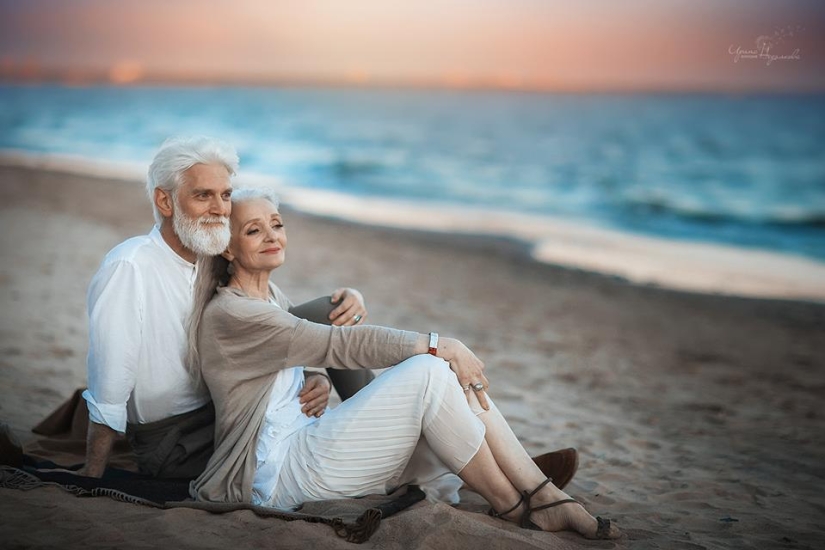 Conmovedora sesión de fotos de una pareja de ancianos de un fotógrafo ruso Conmovedora sesión de fotos de una pareja de ancianos de un fotógrafo ruso