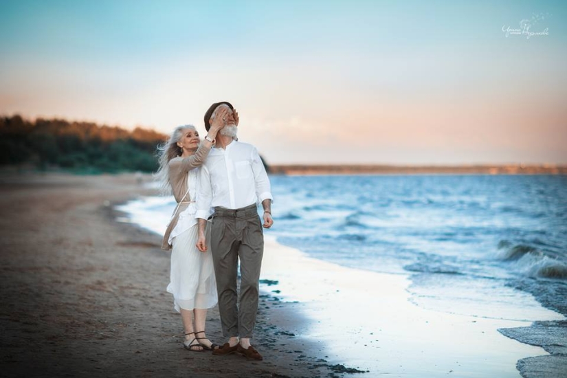 Conmovedora sesión de fotos de una pareja de ancianos de un fotógrafo ruso Conmovedora sesión de fotos de una pareja de ancianos de un fotógrafo ruso