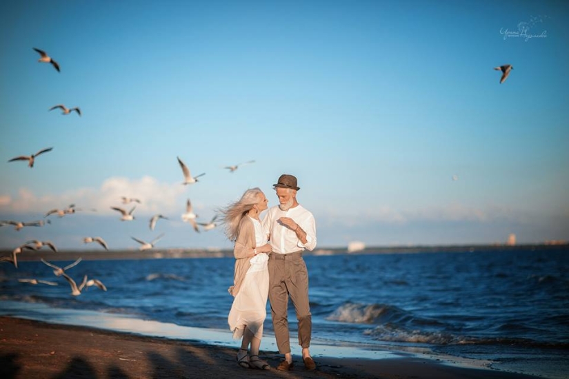 Conmovedora sesión de fotos de una pareja de ancianos de un fotógrafo ruso Conmovedora sesión de fotos de una pareja de ancianos de un fotógrafo ruso