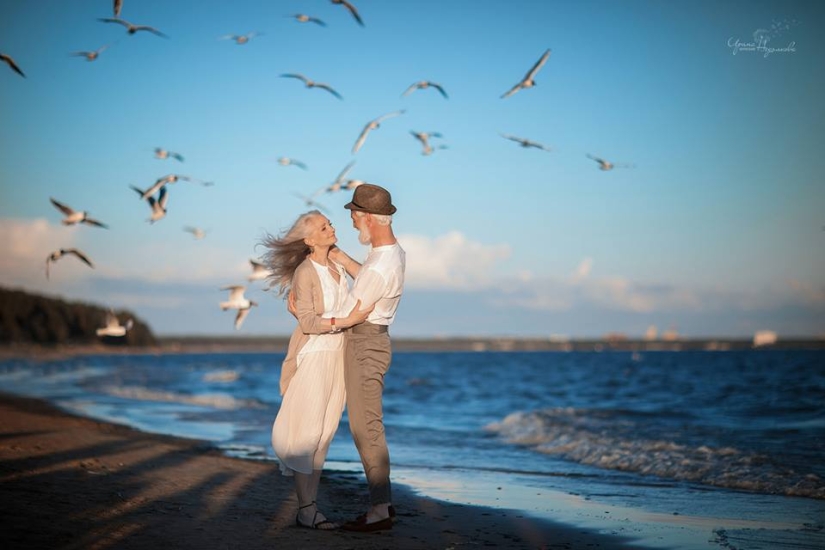 Conmovedora sesión de fotos de una pareja de ancianos de un fotógrafo ruso Conmovedora sesión de fotos de una pareja de ancianos de un fotógrafo ruso