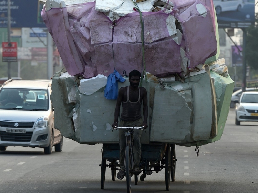 Contraste India: vida cotidiana real del país Contraste India: vida cotidiana real del país