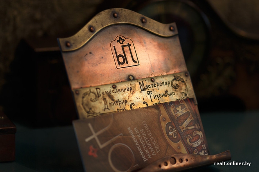 Copper craftsman: Minsk resident creates amazing things in steampunk style Copper craftsman: Minsk resident creates amazing things in steampunk style
