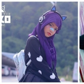 Cosplay without removing the hijab: Miisa from Malaysia blows up social networks