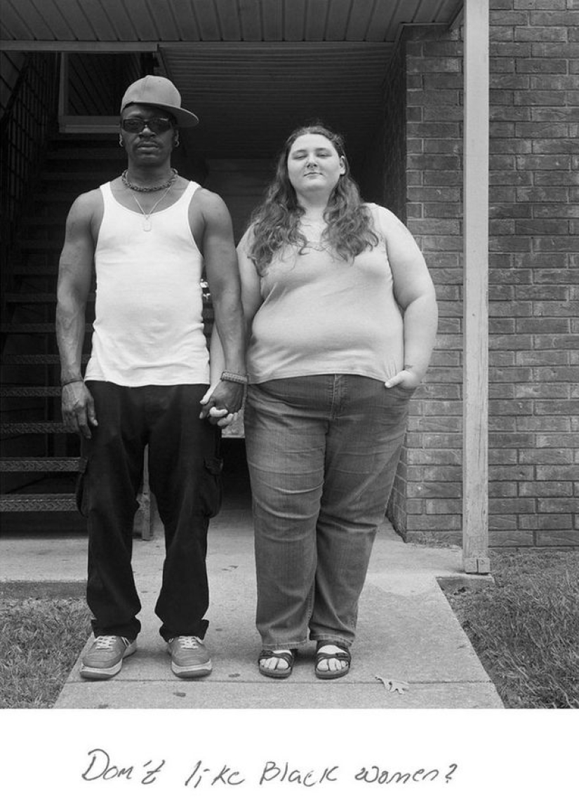 Couples who are in interracial marriages, and evil statements addressed to them