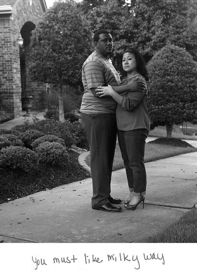 Couples who are in interracial marriages, and evil statements addressed to them