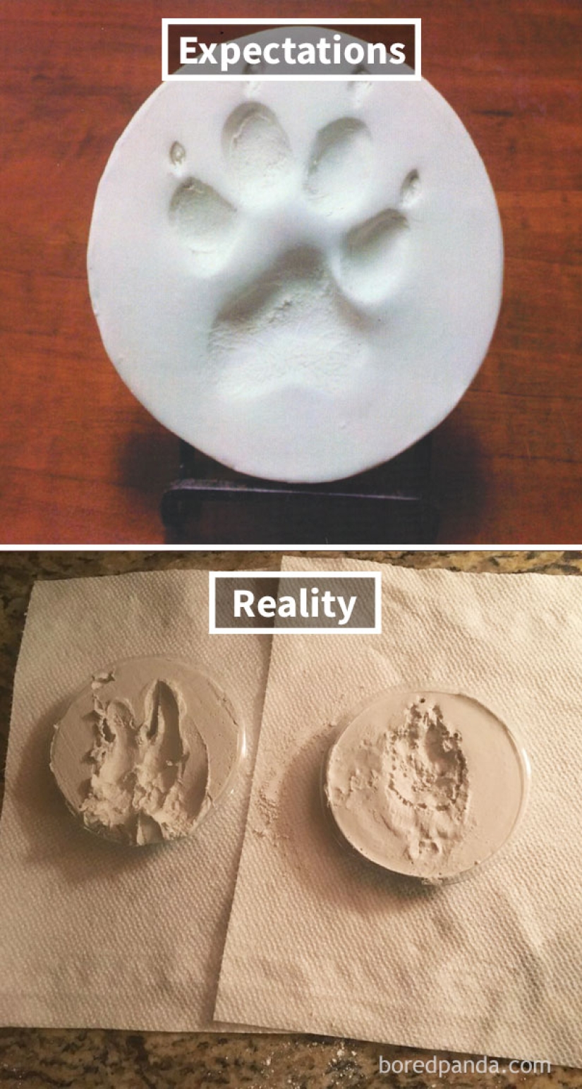 Creative crafts with their hands: expectation and reality