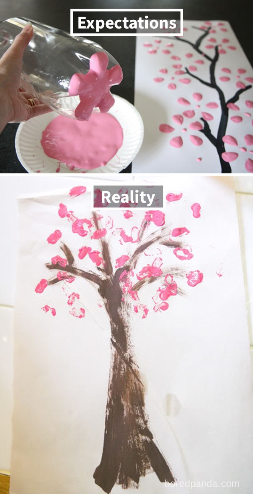 Creative crafts with their hands: expectation and reality