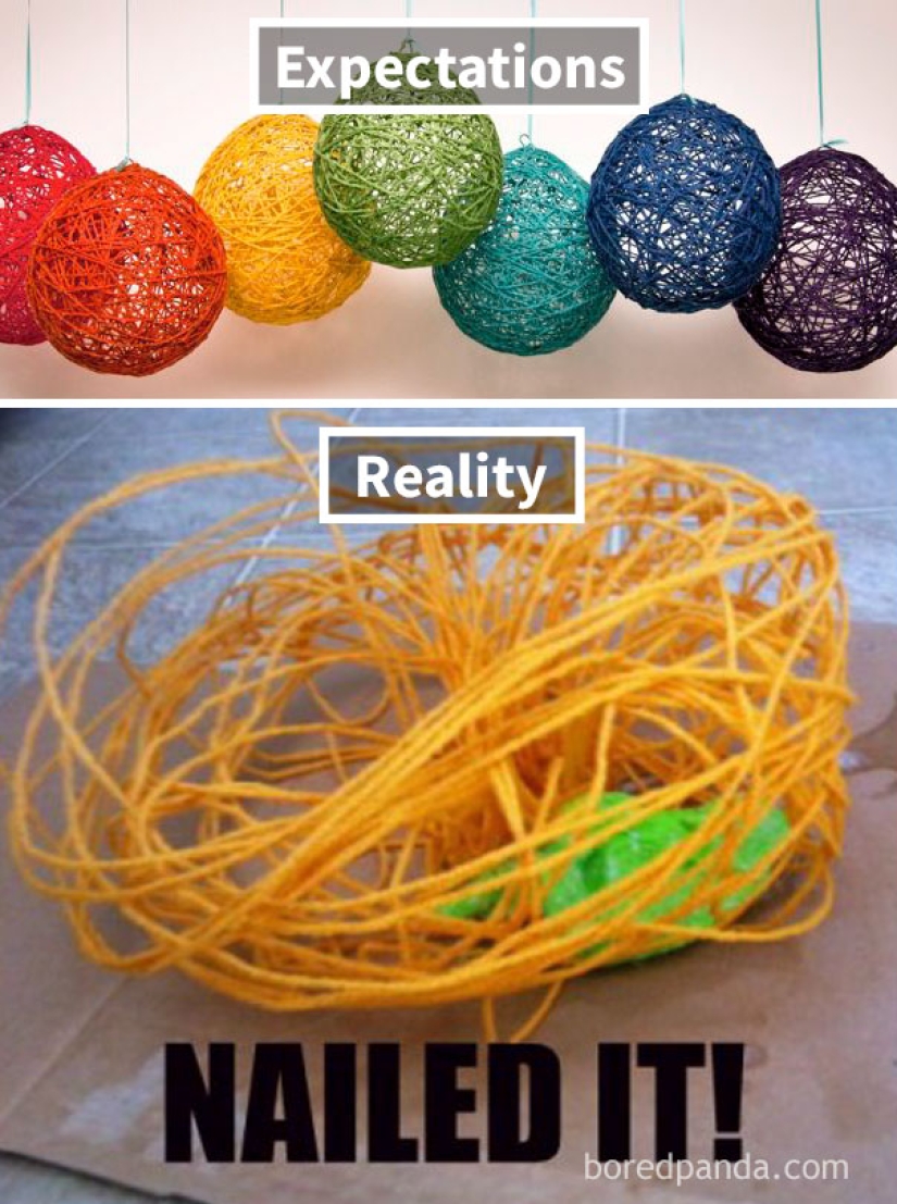 Creative crafts with your own hands: expectation and reality Creative crafts with your own hands: expectation and reality
