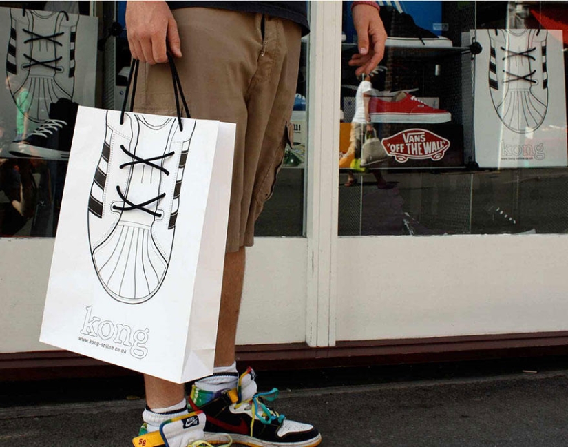 Creativo para los amantes de las compras — las bolsas y paquetes más inusuales