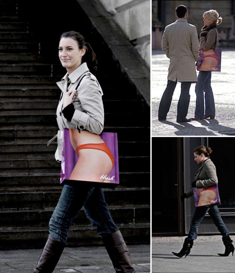 Creativo para los amantes de las compras — las bolsas y paquetes más inusuales