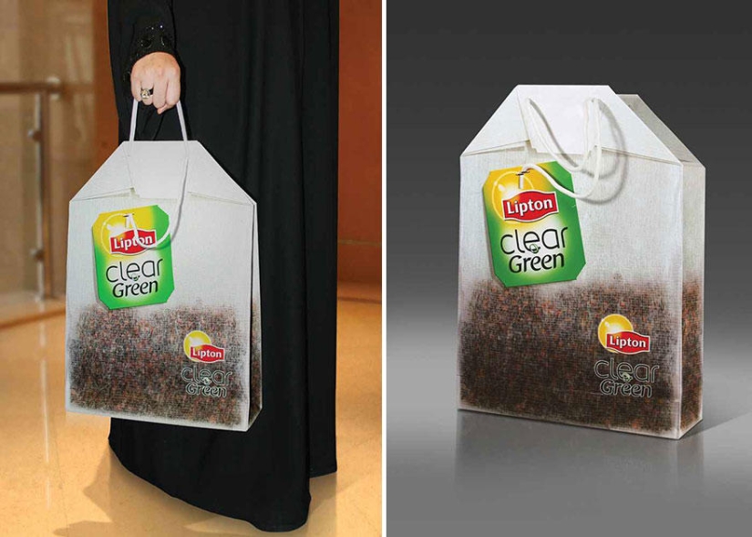 Creativo para los amantes de las compras — las bolsas y paquetes más inusuales