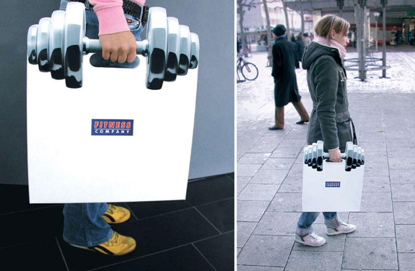 Creativo para los amantes de las compras — las bolsas y paquetes más inusuales