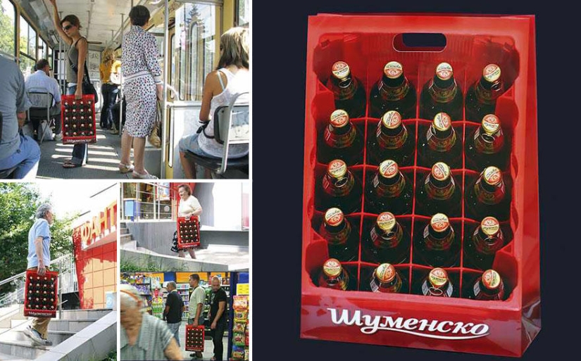 Creativo para los amantes de las compras — las bolsas y paquetes más inusuales