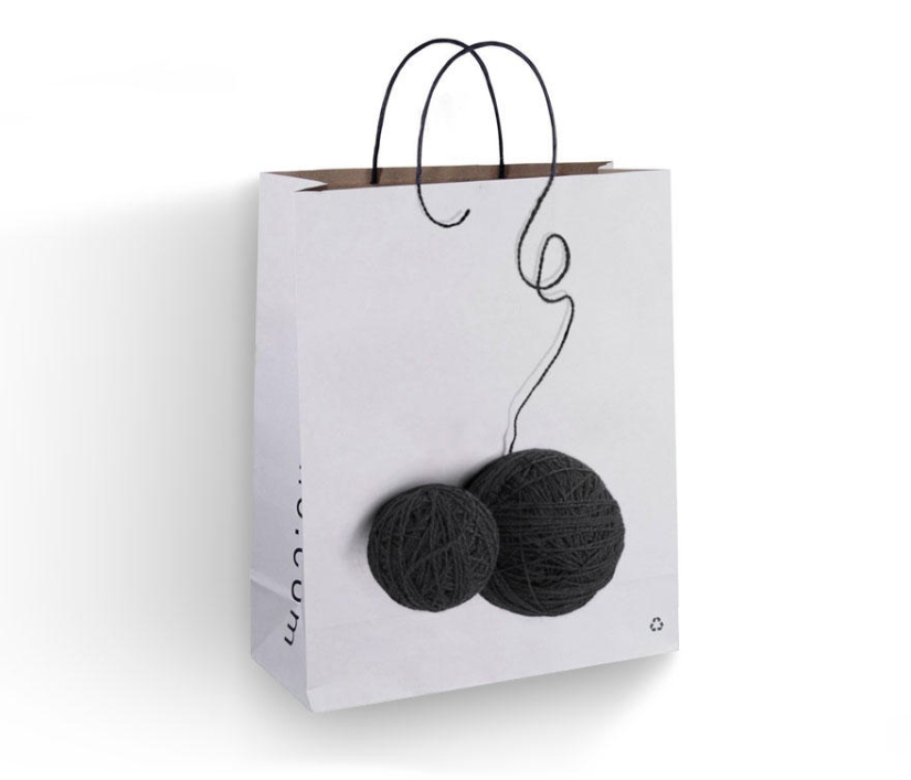 Creativo para los amantes de las compras — las bolsas y paquetes más inusuales