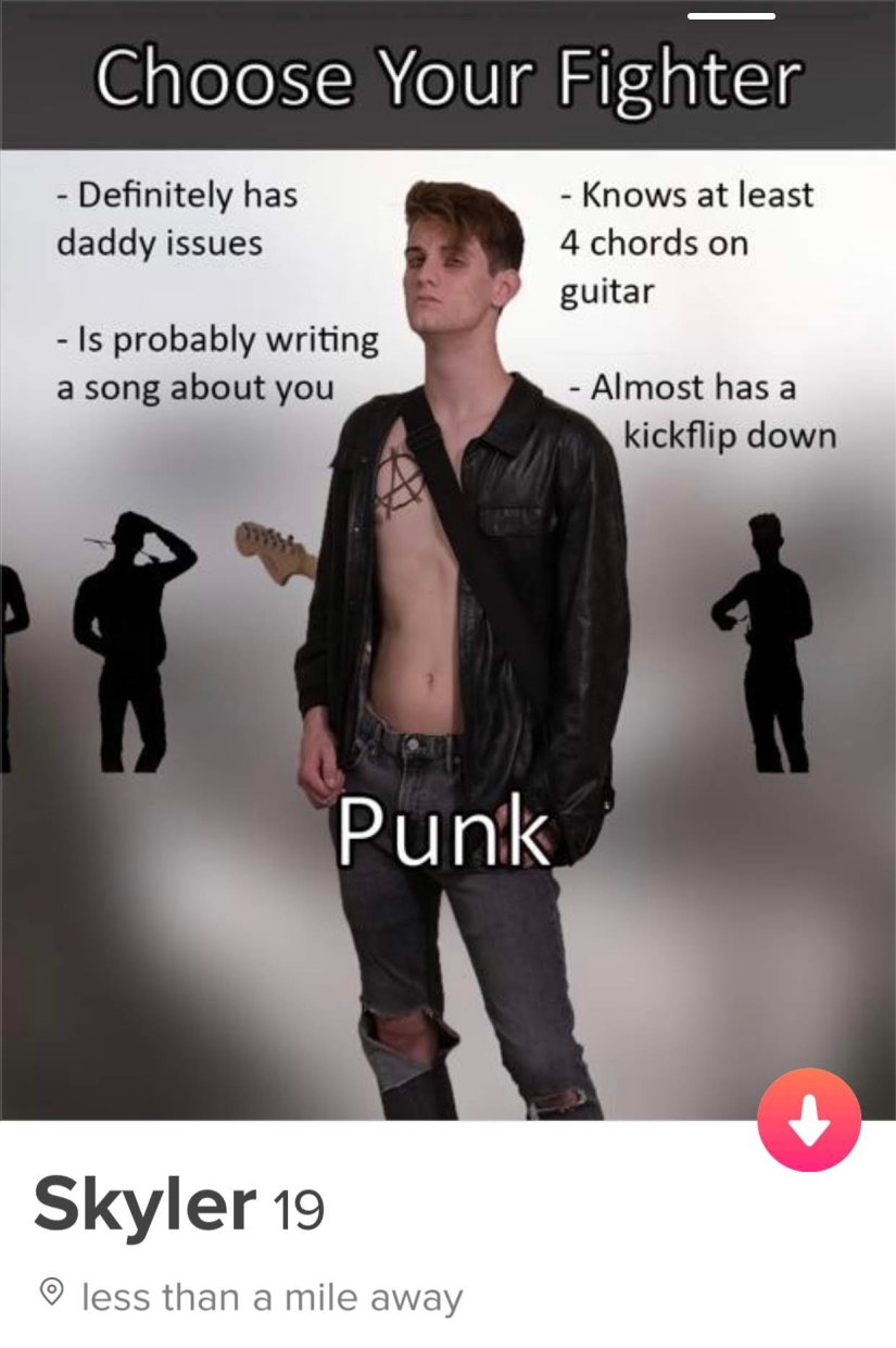 Creyente, romántico, drogadicto: ninguna chica puede resistirse a este chico en Tinder