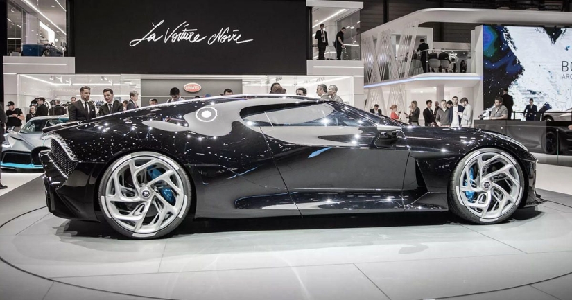 Cristiano Ronaldo bought the most expensive car in the world — Bugatti La Voiture Noire
