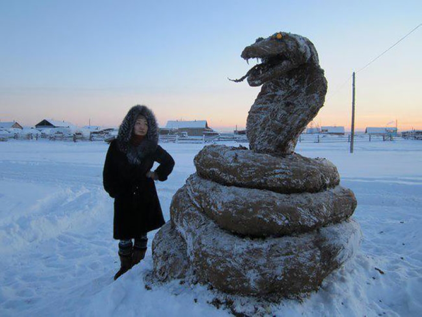 Cuando el arte huele: artesano yakut esculpe esculturas a partir de estiércol Cuando el arte huele: artesano yakut esculpe esculturas a partir de estiércol