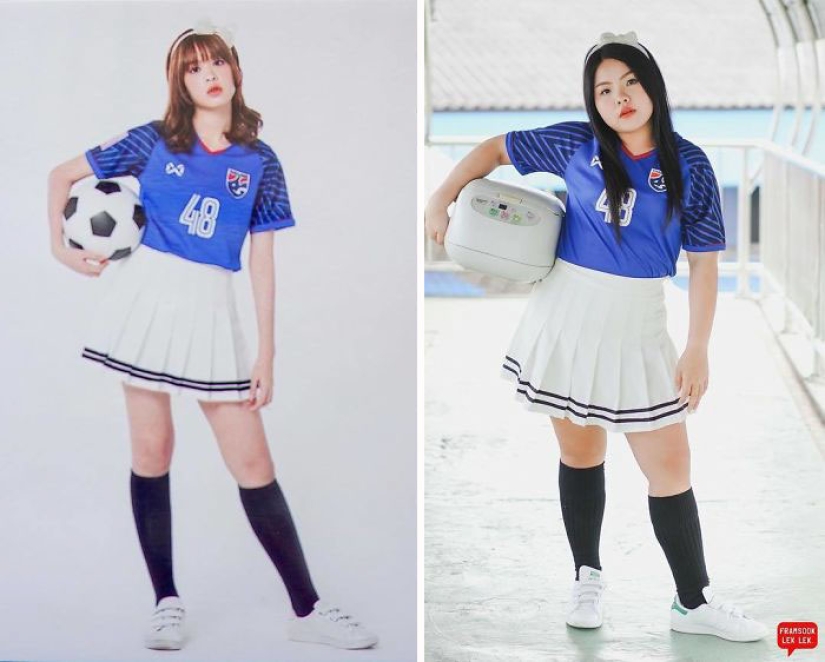 Cuando se puede comer un disfraz aburrido: Taika recrea atuendos de estrellas a partir de productos