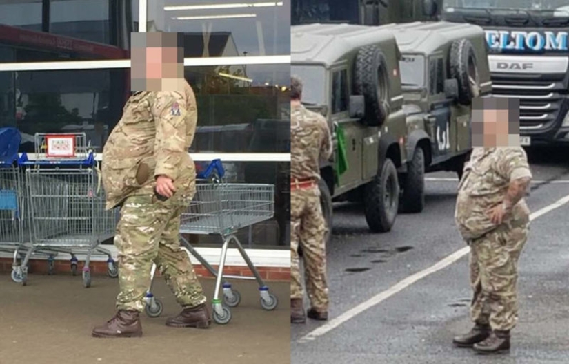 "Cuanto más anchos son nuestros hocicos, más ajustadas son nuestras filas": los militares británicos son obesos