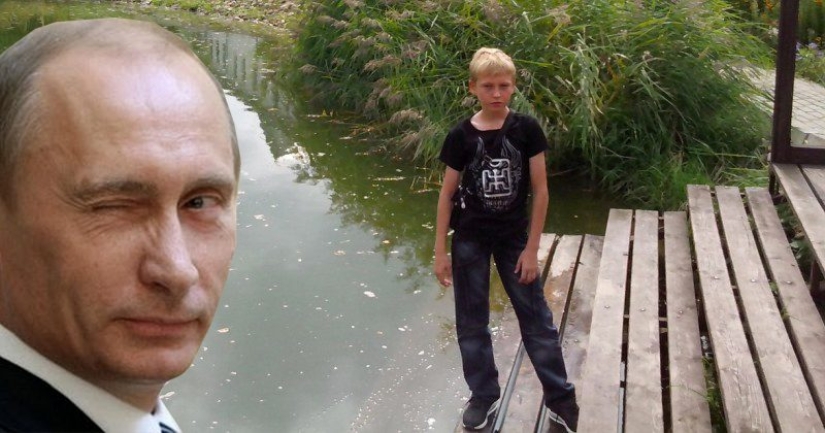 Cuál fue el destino del niño que fue besado en el estómago por Putin