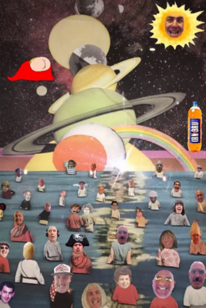 Dad didn't raise a flower for you: the father gave his daughter a swimsuit with his face to scare away guys Dad didn't raise a flower for you: the father gave his daughter a swimsuit with his face to scare away guys