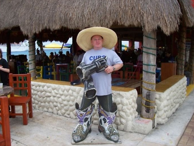 Dads on vacation: 20 funny photos