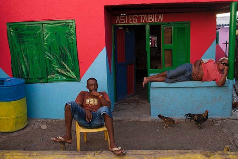 Dame un peinado y te daré pescado para almorzar: cómo se llevan mil personas en una isla del tamaño de un campo de fútbol Dame un peinado y te daré pescado para almorzar: cómo se llevan mil personas en una isla del tamaño de un campo de fútbol