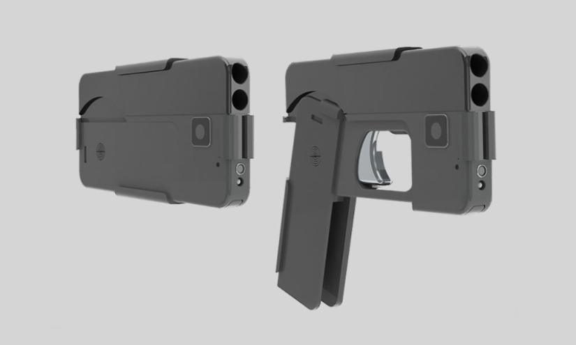 Dangerous mimicry: sales of a pistol stylized as a smartphone have started in the States Dangerous mimicry: sales of a pistol stylized as a smartphone have started in the States