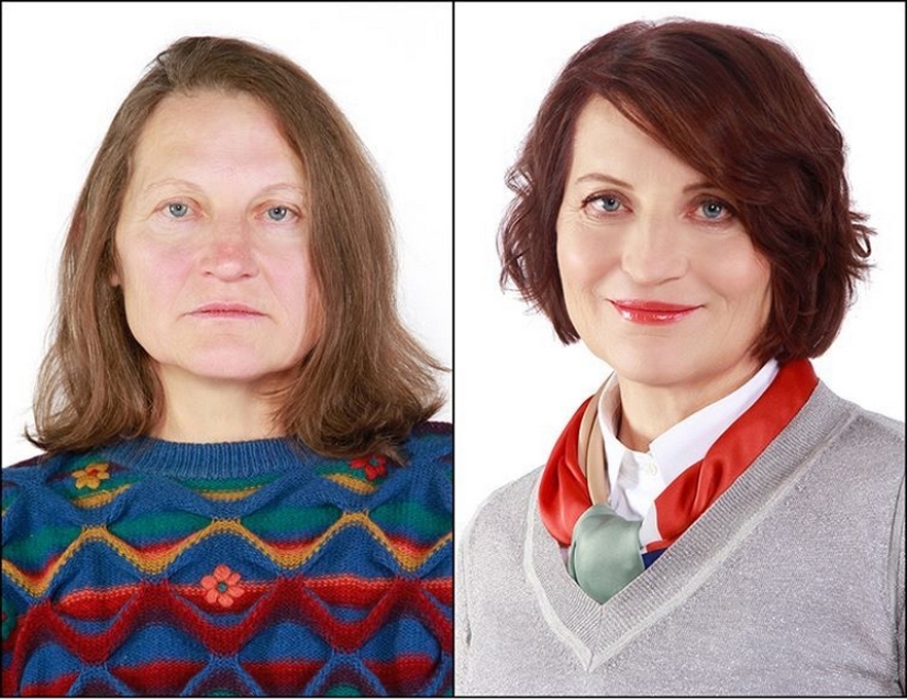 De la tía a la belleza: un estilista de Riga y sus mágicas transformaciones