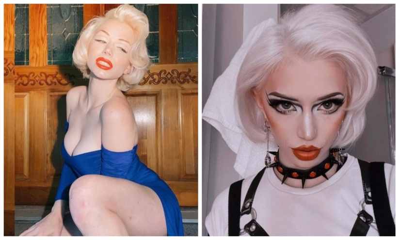 De princesa a Gotesa: la belleza pin-up de Canadá cambió el estilo vintage al punk