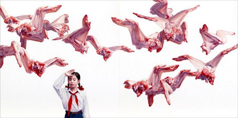 Desnudo y absurdo: ilustraciones del artista vietnamita Nguyen Xuanhui