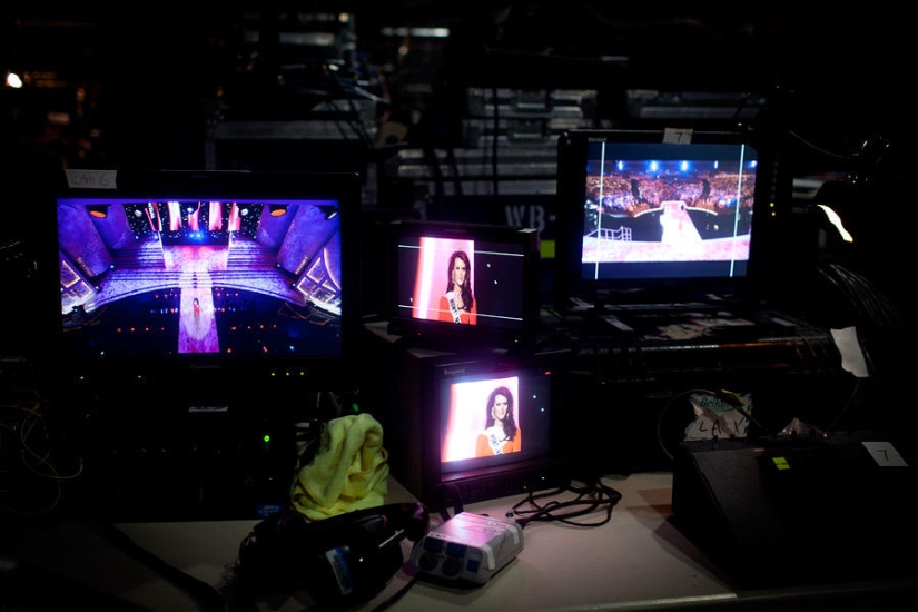 Detrás de las escenas de los concursos de belleza Detrás de las escenas de los concursos de belleza