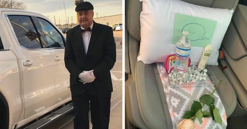 Did you order a driver? The man arranged an unforgettable surprise for his wife Did you order a driver? The man arranged an unforgettable surprise for his wife