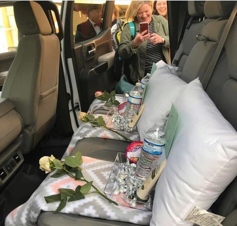 Did you order a driver? The man arranged an unforgettable surprise for his wife Did you order a driver? The man arranged an unforgettable surprise for his wife