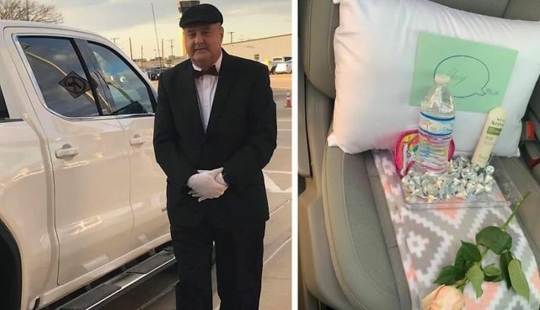 Did you order a driver? The man arranged an unforgettable surprise for his wife Did you order a driver? The man arranged an unforgettable surprise for his wife