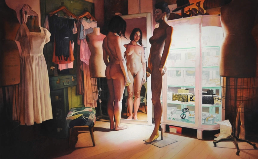 Dirty Love: Hyperrealist artist explores intimate relationships at home