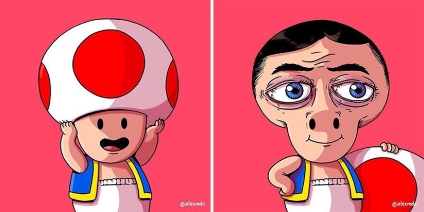 Disturbing behind-the-scenes Pop culture: comics for fans of black humor Disturbing behind-the-scenes Pop culture: comics for fans of black humor