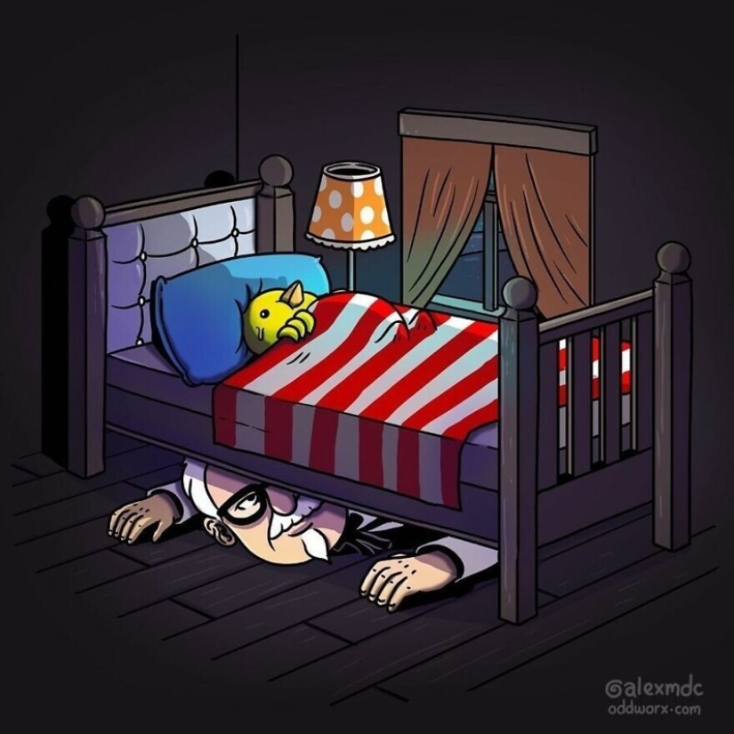 Disturbing behind-the-scenes Pop culture: comics for fans of black humor Disturbing behind-the-scenes Pop culture: comics for fans of black humor