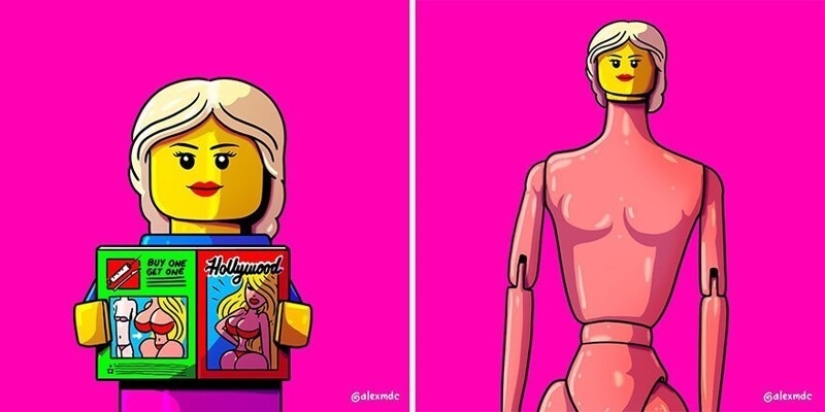 Disturbing behind-the-scenes Pop culture: comics for fans of black humor Disturbing behind-the-scenes Pop culture: comics for fans of black humor