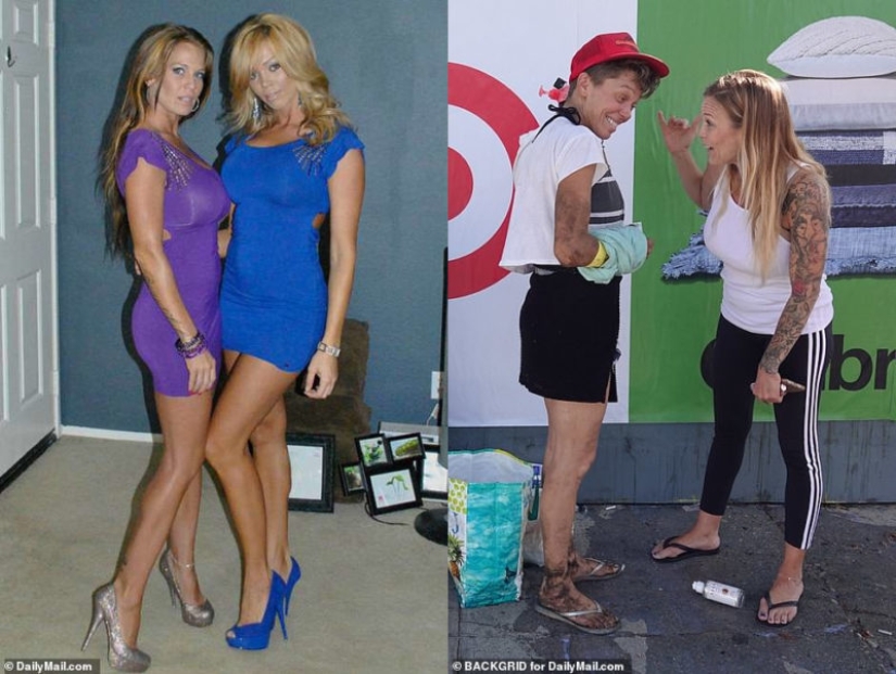 Does not wash so as not to be raped: the model, who became a homeless woman, refused help and returned to the streets