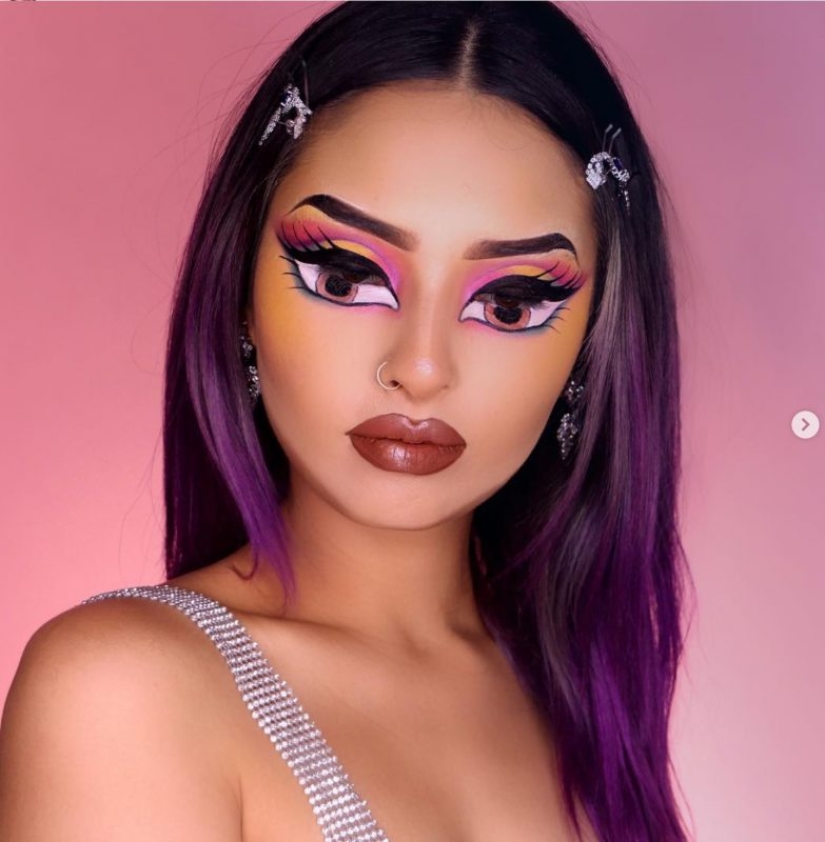 Doll face: Social media users do makeup like Bratz dolls