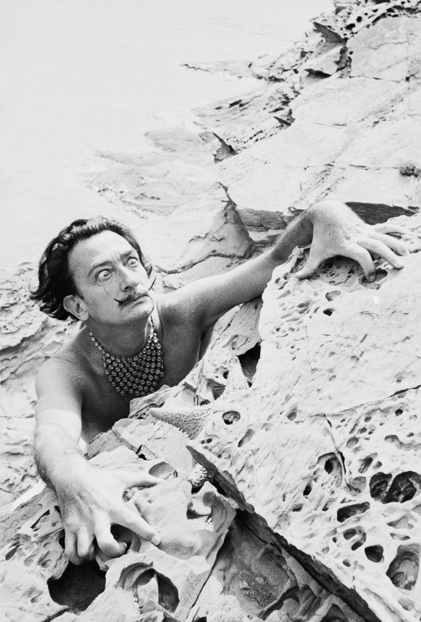 Domestic madness: in his own villa, Salvador Dali was especially not shy of anyone