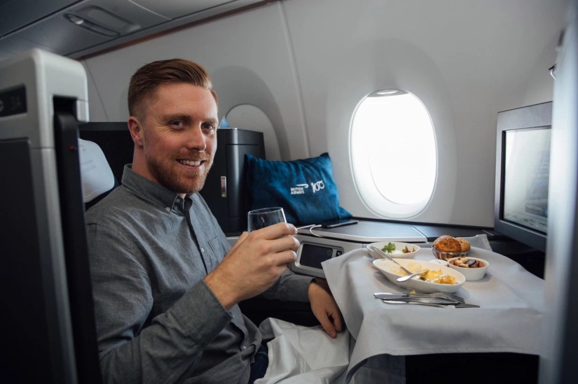 Dream Flight: British Airways' New jet looks like a hotel in the Sky