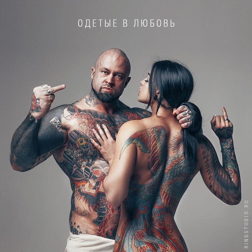 "Dressed in Love": a photo project showing that marriage does not destroy individuality, but strengthens it "Dressed in Love": a photo project showing that marriage does not destroy individuality, but strengthens it