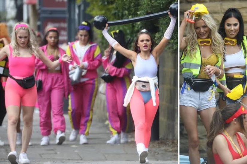 Drunken finale: how Leeds students celebrated graduation from uni