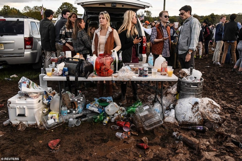 Drunken frenzy, debauchery and bloody skirmishes: how Americans have fun at charity races