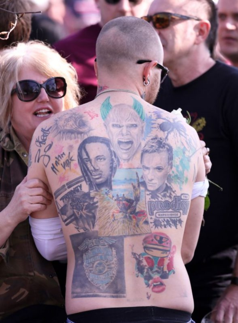 Drunken wake: funeral of the frontman of the band "The Prodigy" Keith Flint ended with a noisy party