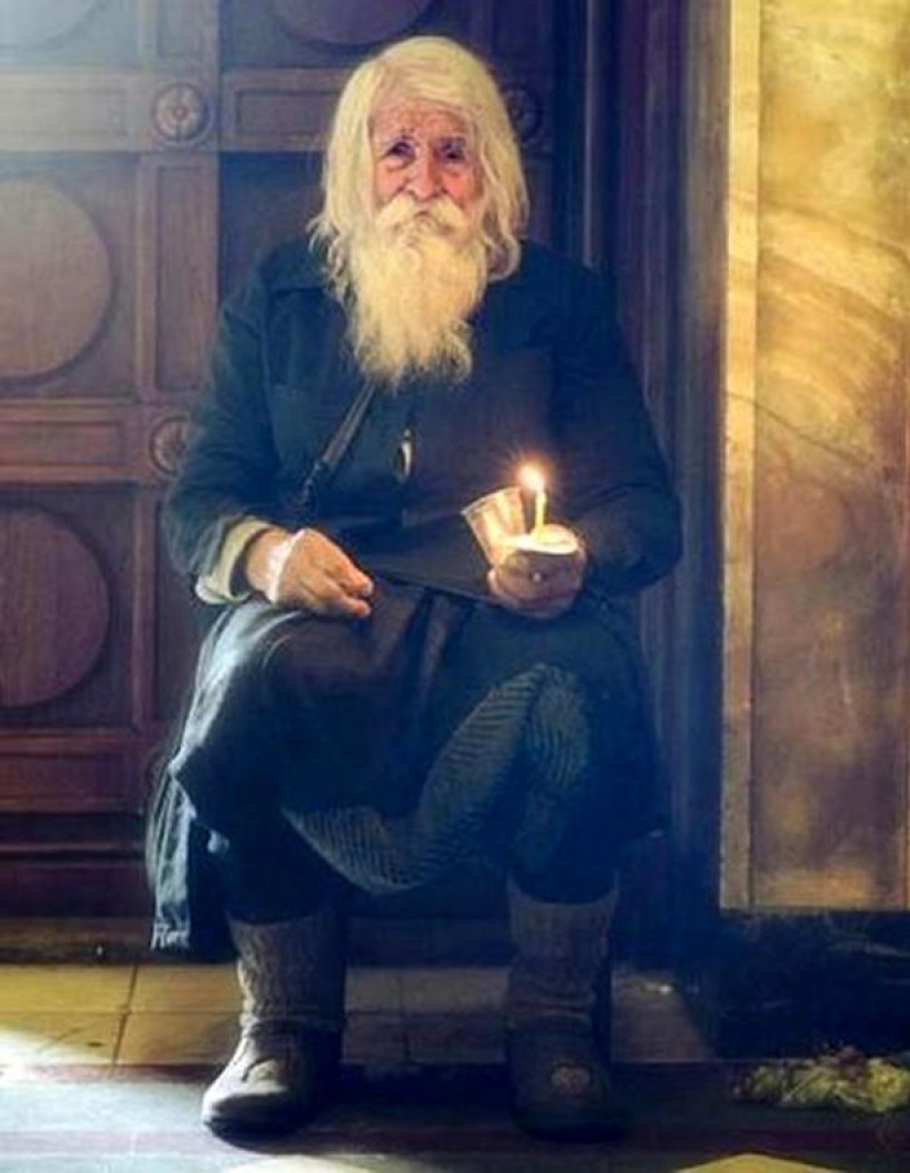 El abuelo Dobri es un pobre filántropo